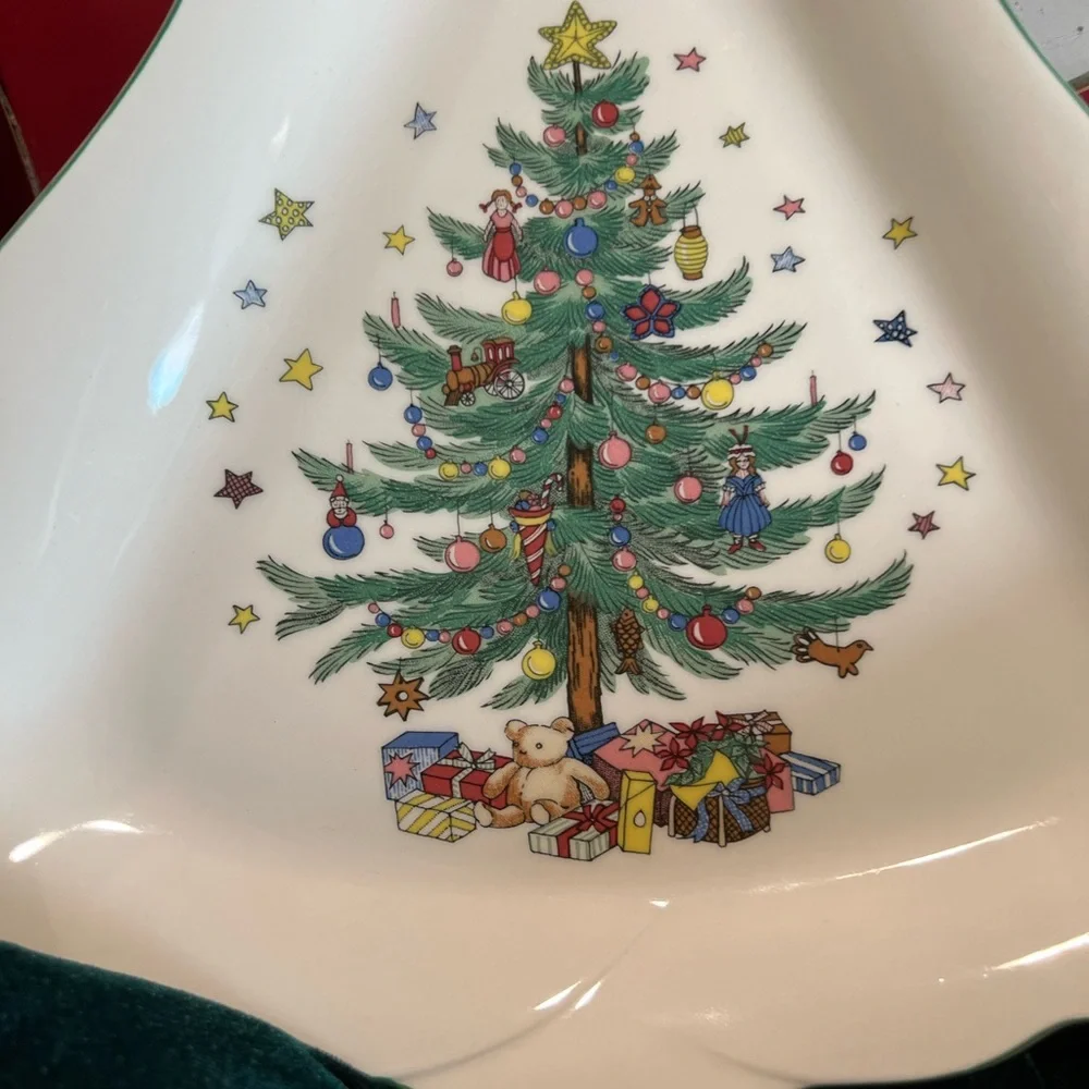 Christmastime NIKKO CHRISTMAS‎ CANDY DISH 11”